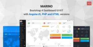 Marino - Tema Angular + Bootstrap 4