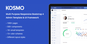 KOSMO - TEMA ANGULAR 4 + BOOTSTRAP 4