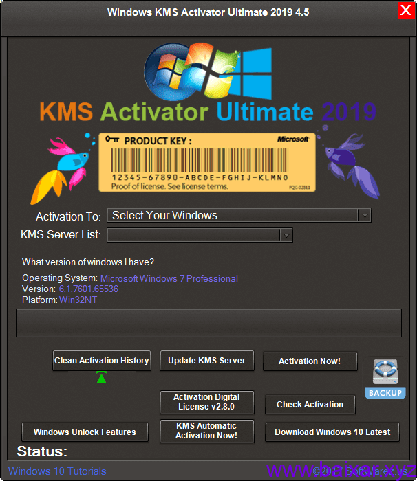 Ativador KMS Ultimate 2019